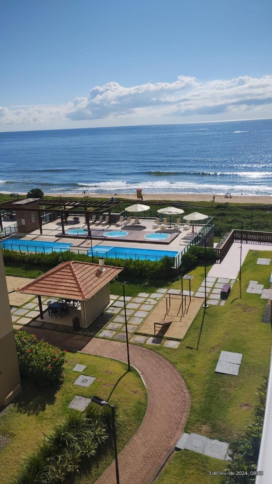 Resort Apto Frente Mar Barra Velha  Kültér fotó