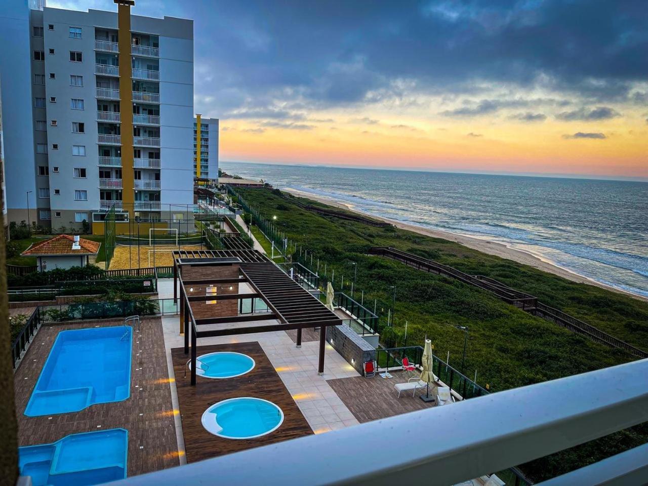 Resort Apto Frente Mar Barra Velha  Kültér fotó