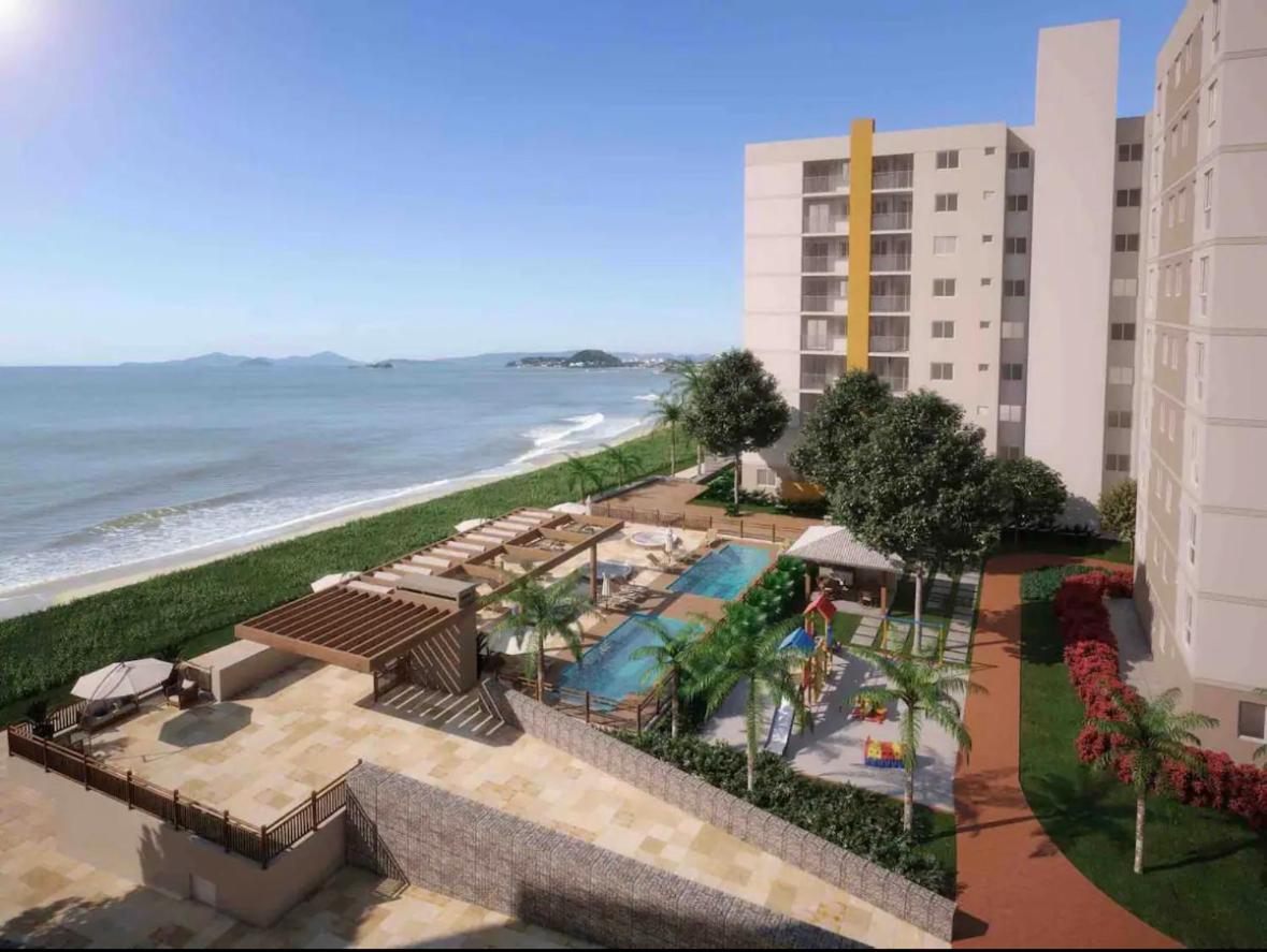 Resort Apto Frente Mar Barra Velha  Kültér fotó